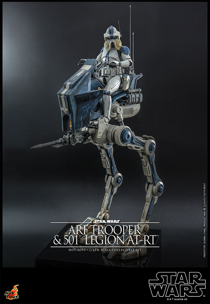 [Pre-Order] The Clone Wars - ARF Trooper and 501st Legion AT-RT Sixth Scale Figure Set
